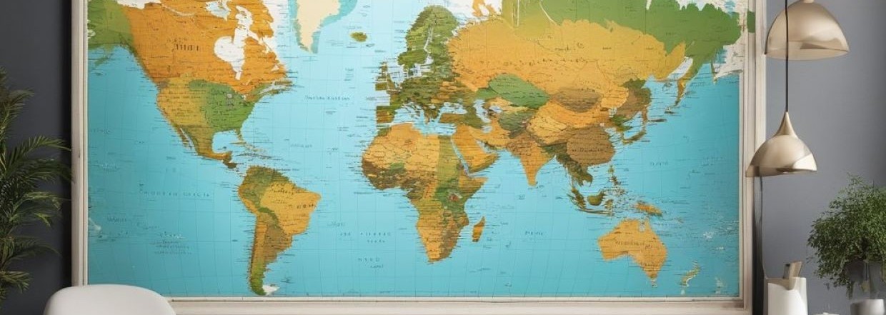 Weltkarte Poster - die besten Angebote im Vergleich